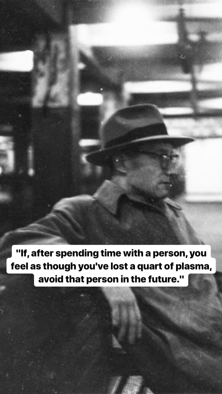 Photo of William S. Burroughs