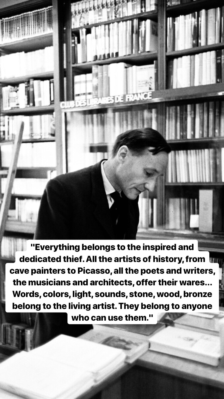 Photo of William S. Burroughs