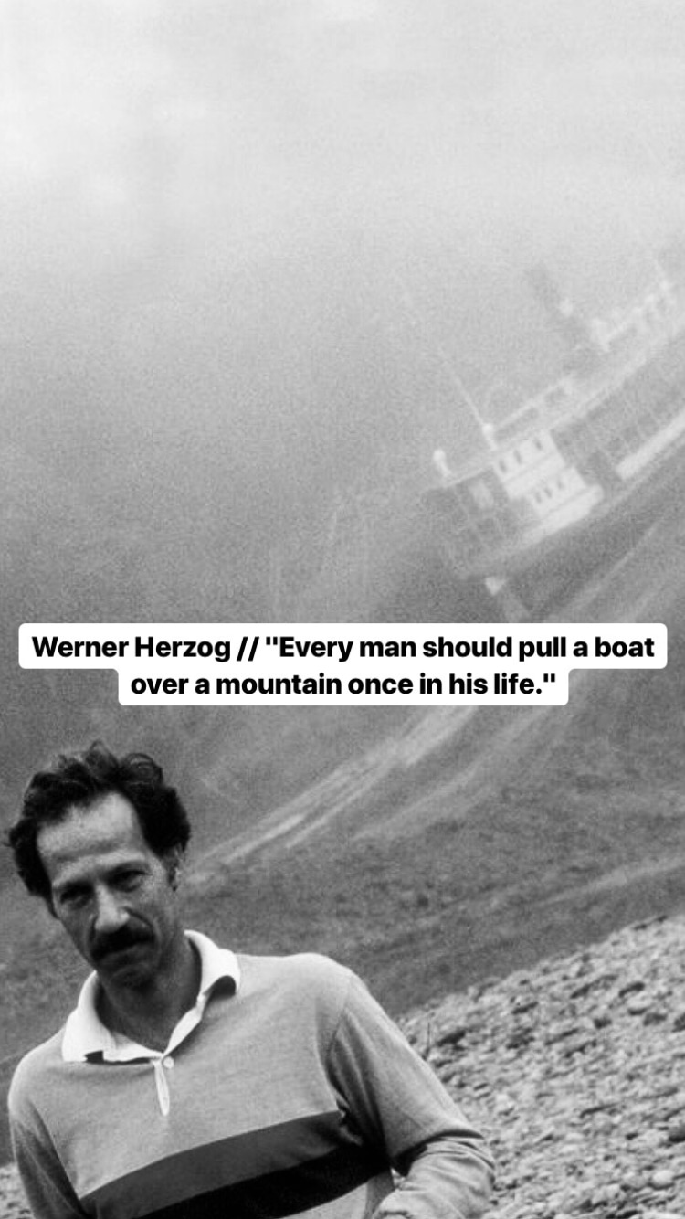Photo of Werner Herzog