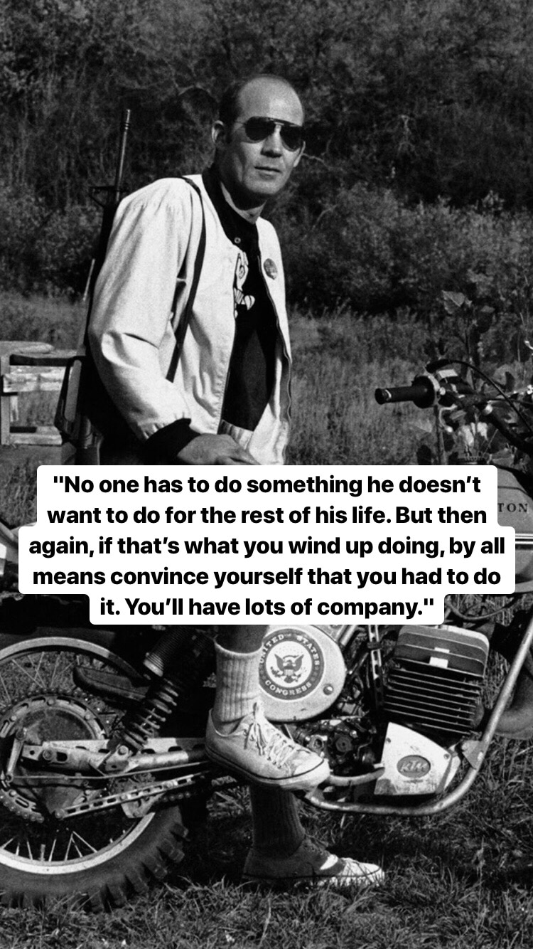 Photo of Hunter S. Thompson