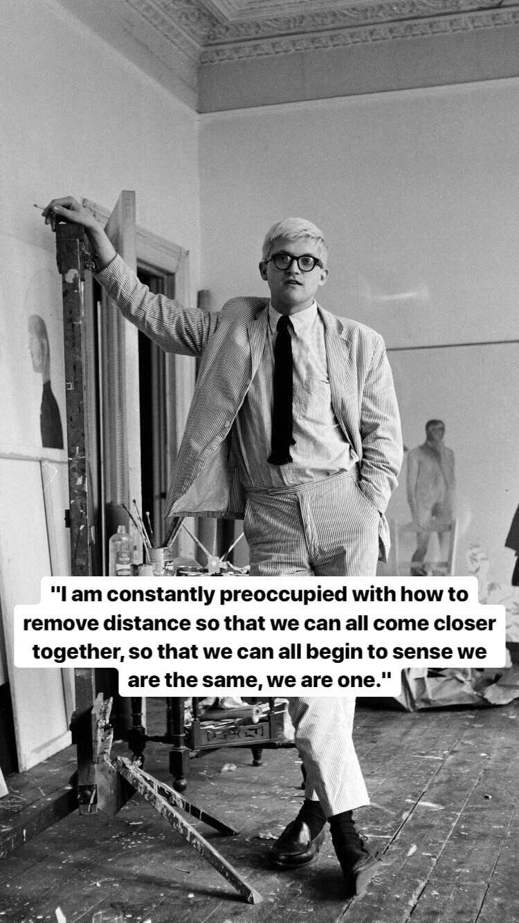 Photo of David Hockney