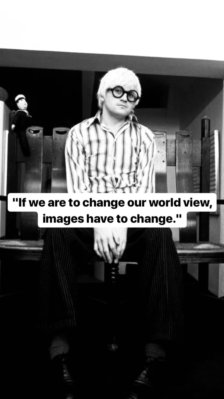 Photo of David Hockney