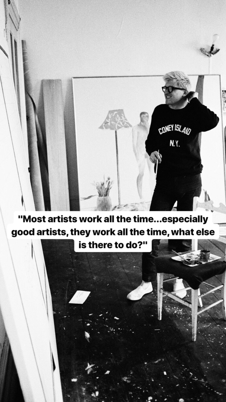 Photo of David Hockney