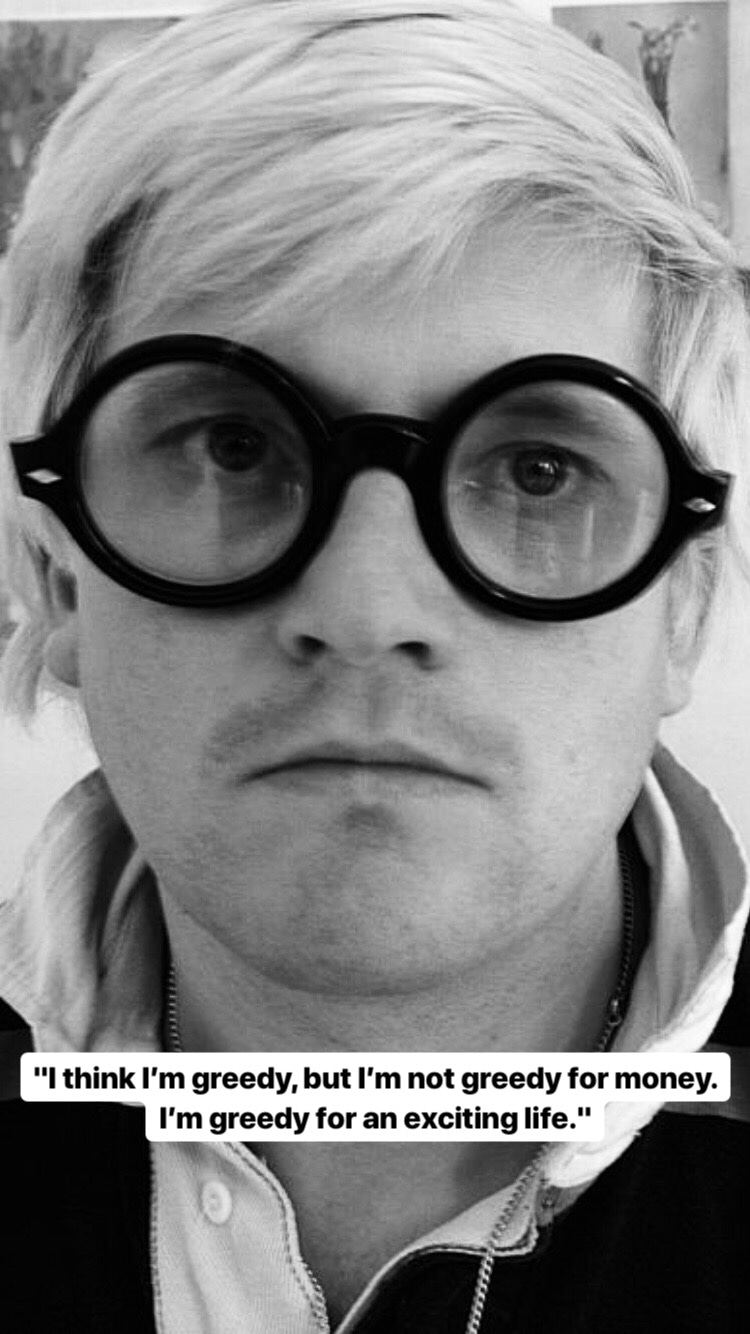 Photo of David Hockney