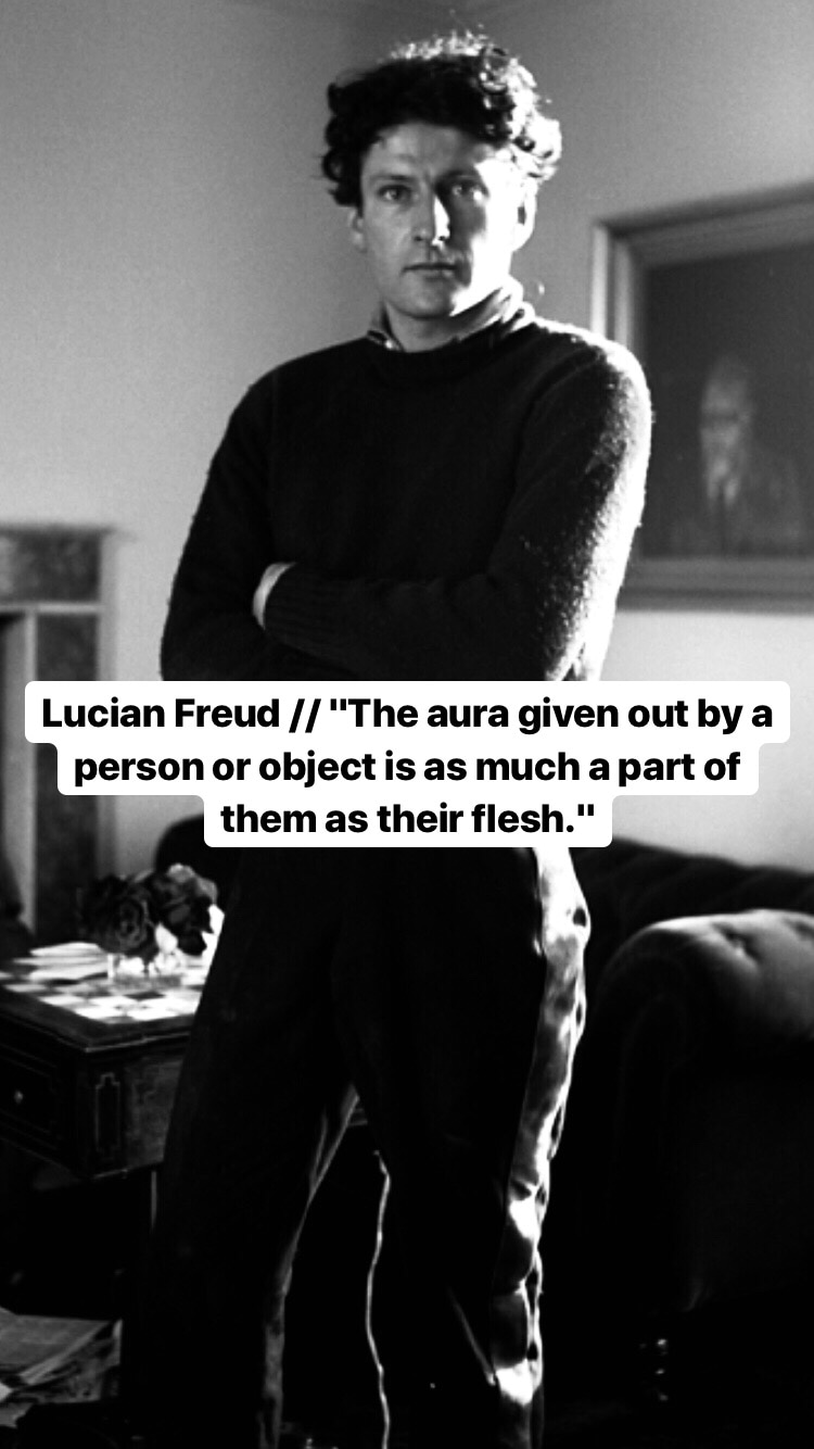 Photo of Lucian Freud