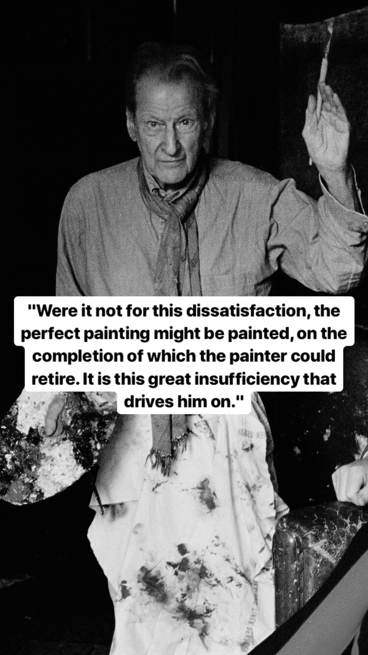 Photo of Lucian Freud