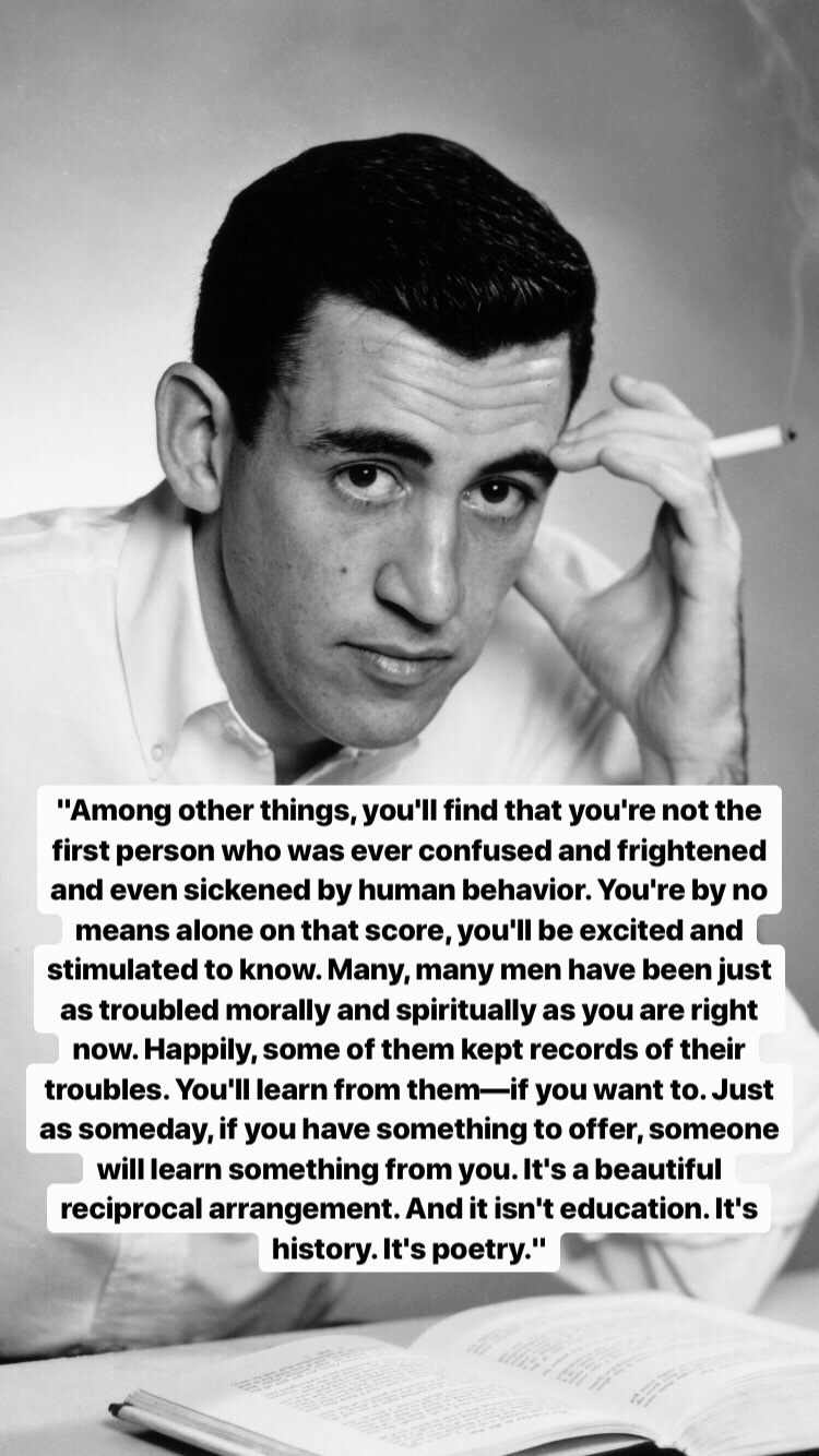 Photo of J.D. Salinger