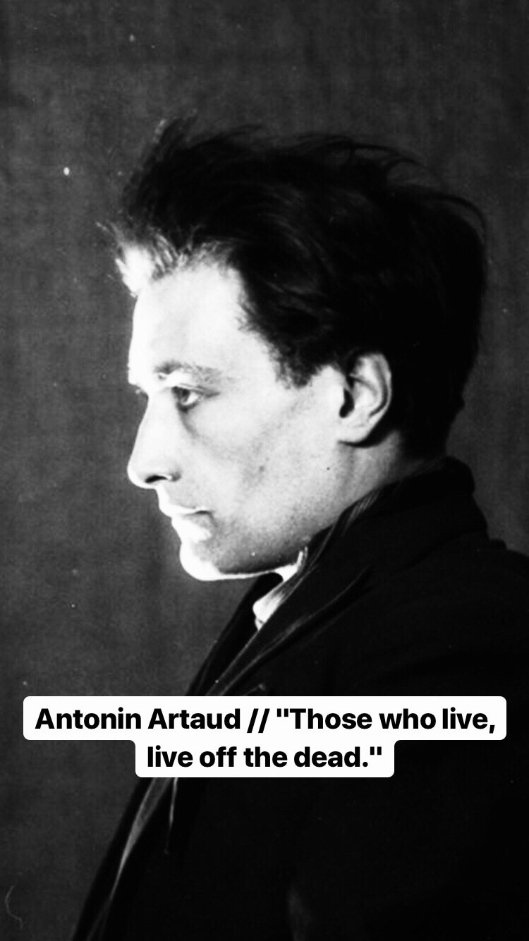 Photo of Antonin Artaud