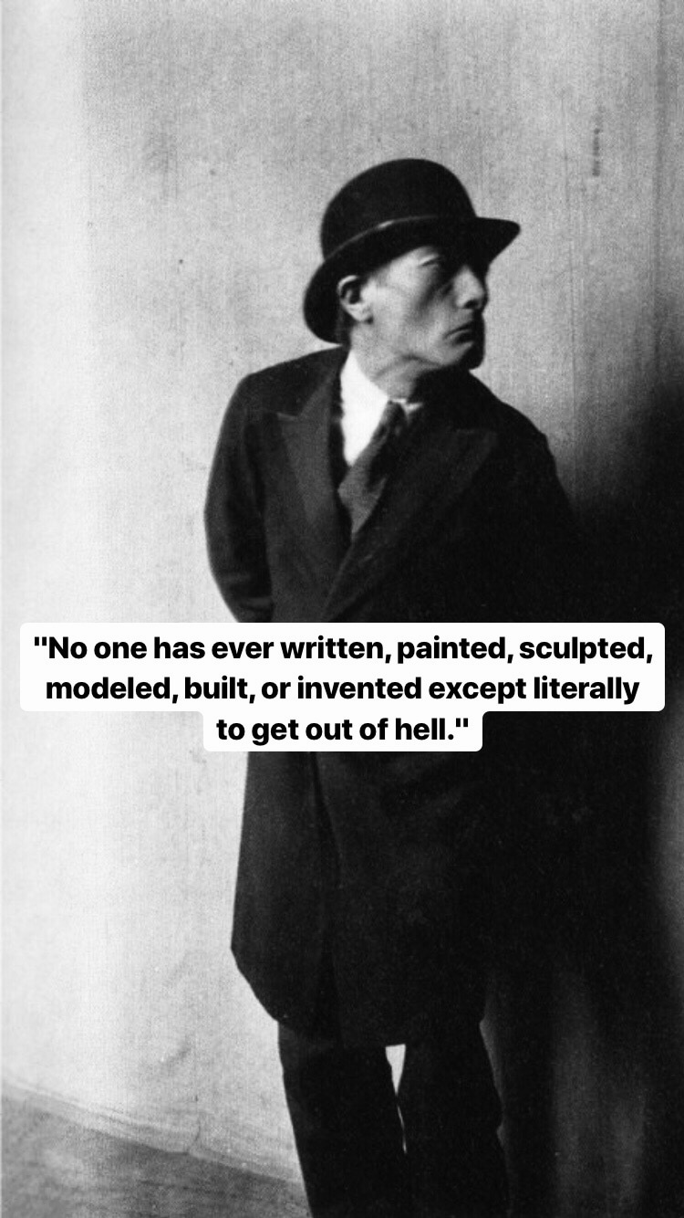 Photo of Antonin Artaud