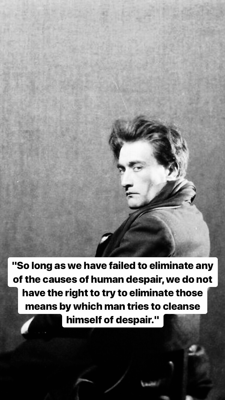 Photo of Antonin Artaud