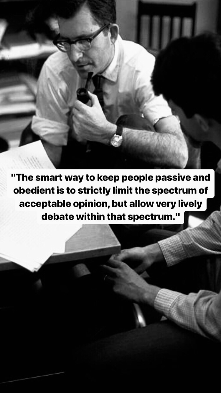 Photo of Noam Chomsky