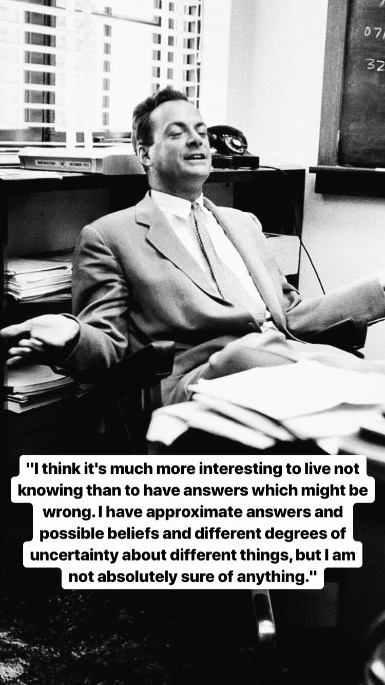 Photo of Richard Feynman