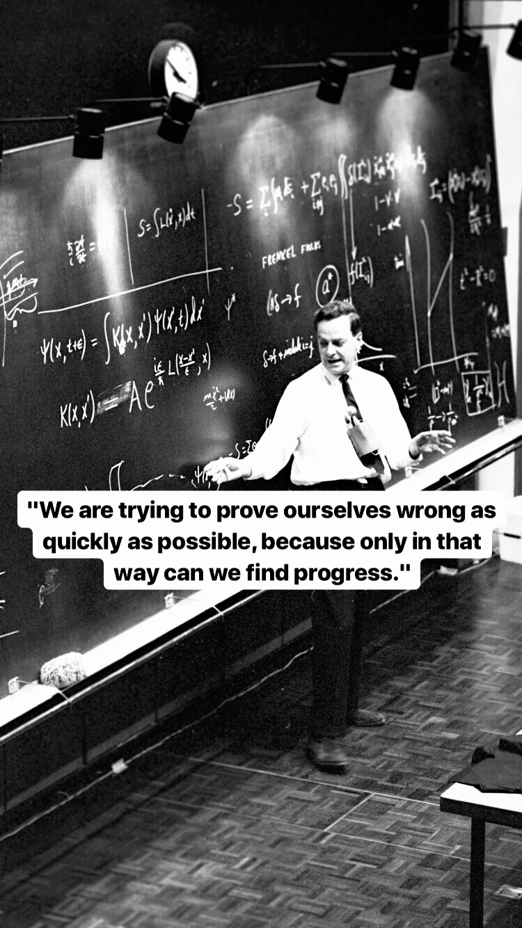 Photo of Richard Feynman