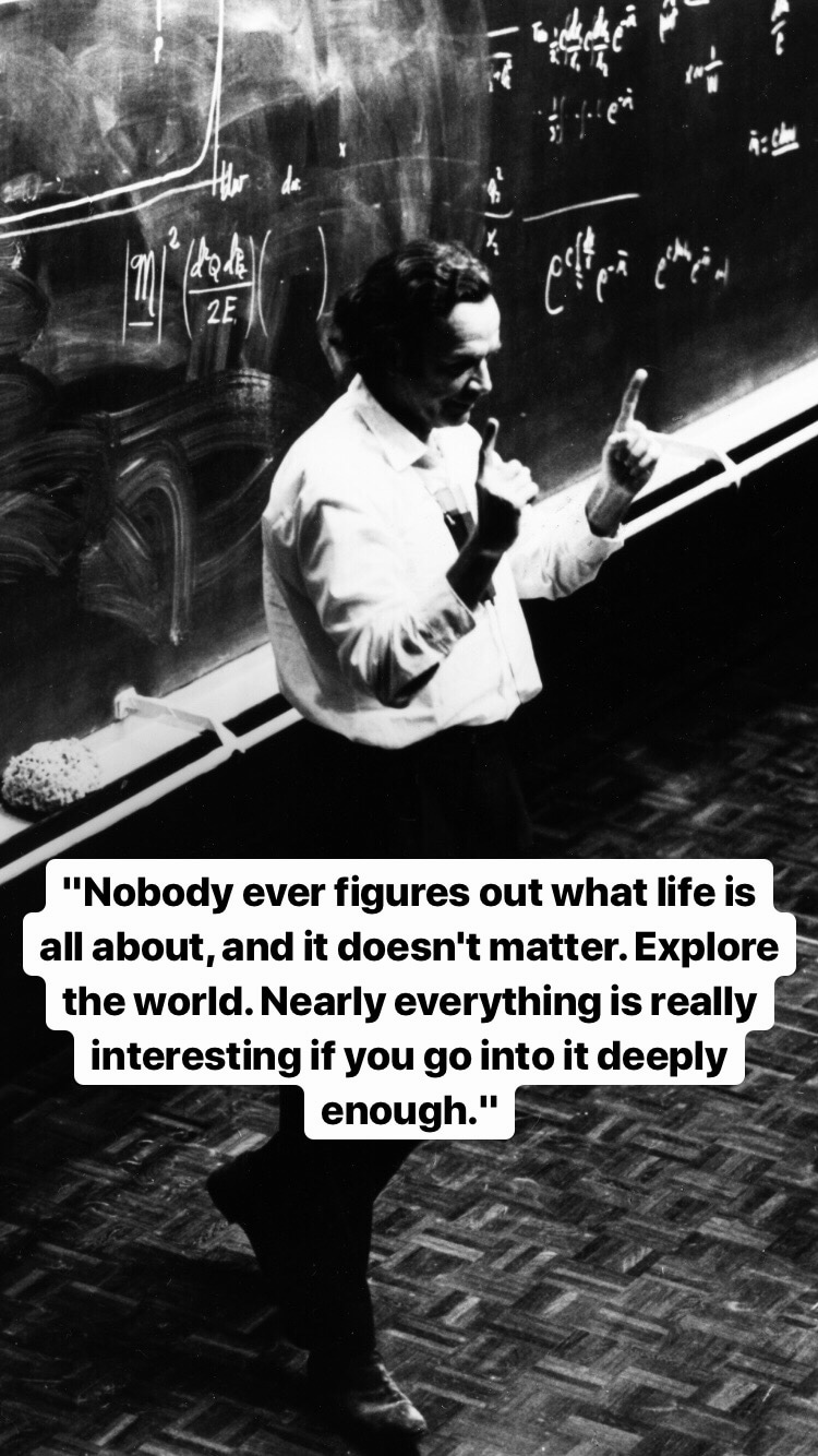 Photo of Richard Feynman