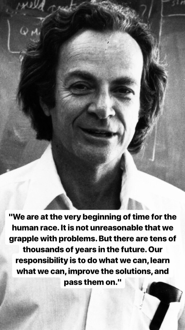 Photo of Richard Feynman