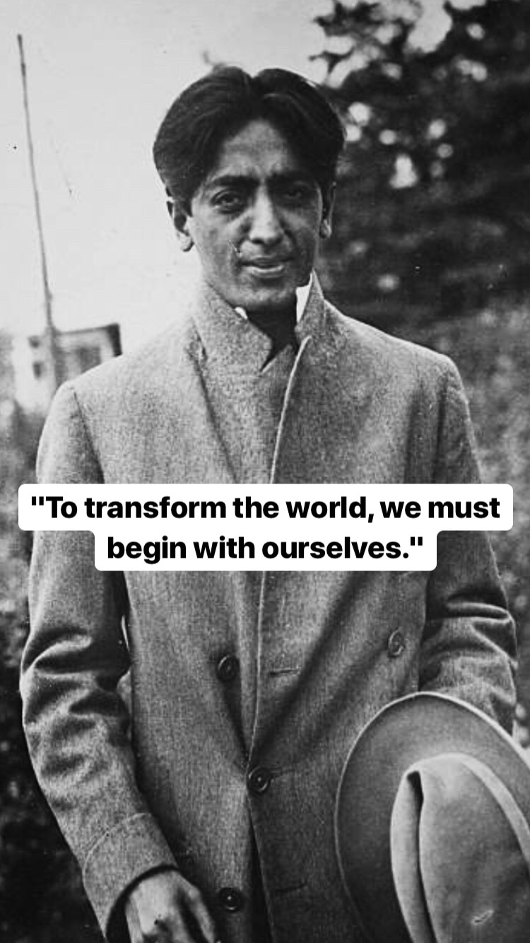 Photo of Jiddu Krishnamurti