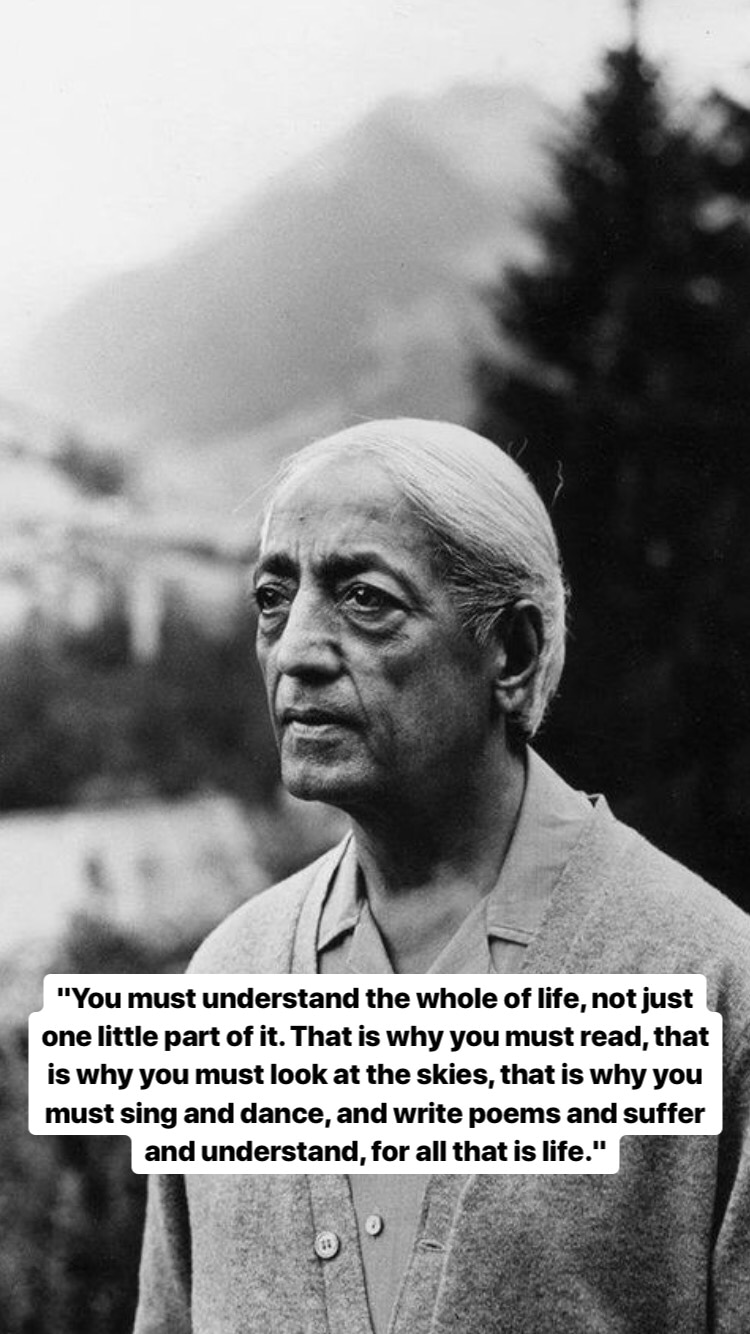 Photo of Jiddu Krishnamurti