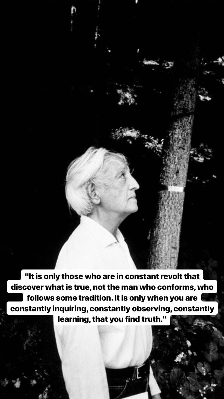 Photo of Jiddu Krishnamurti