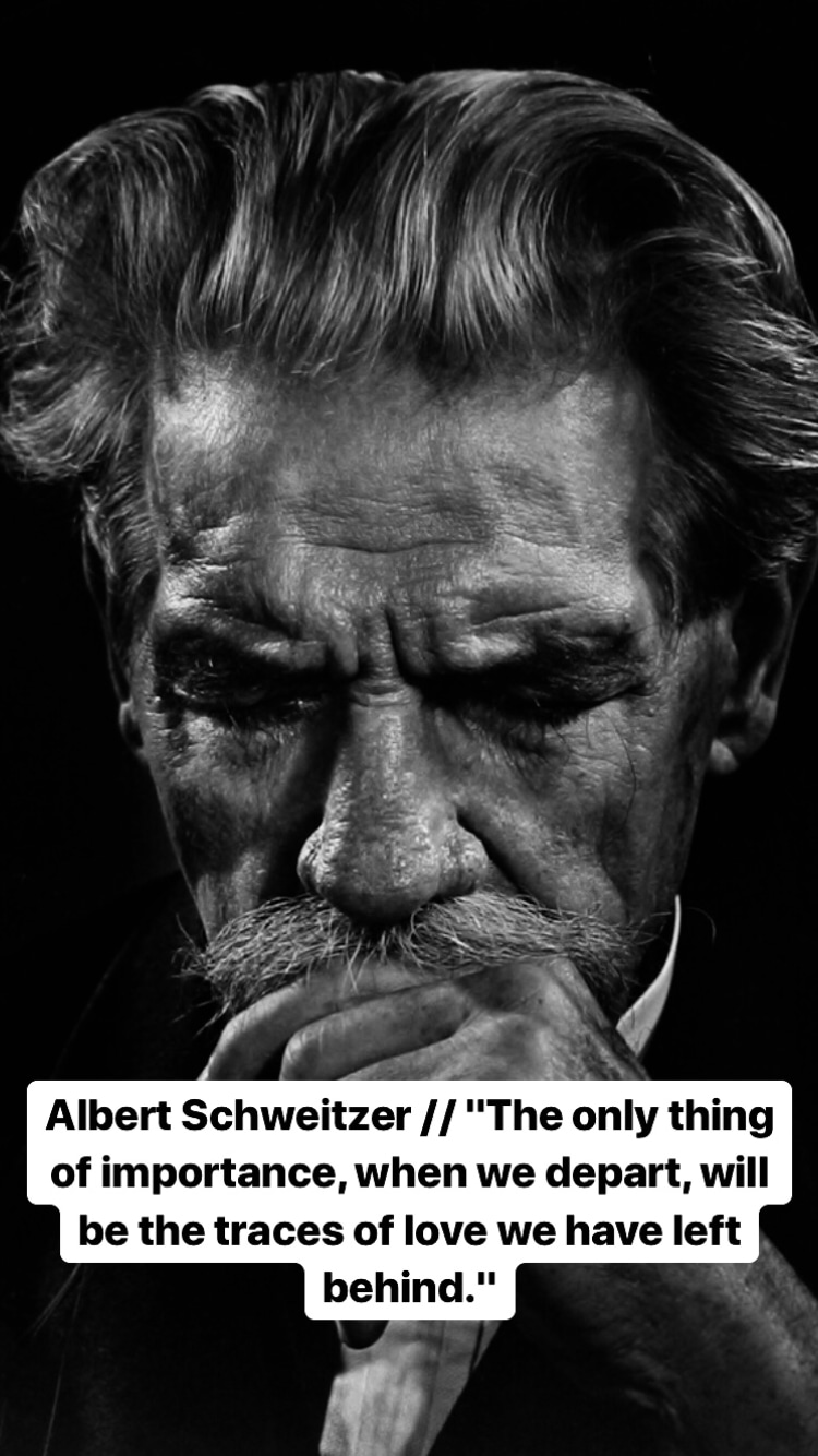 Photo of Albert Schweitzer