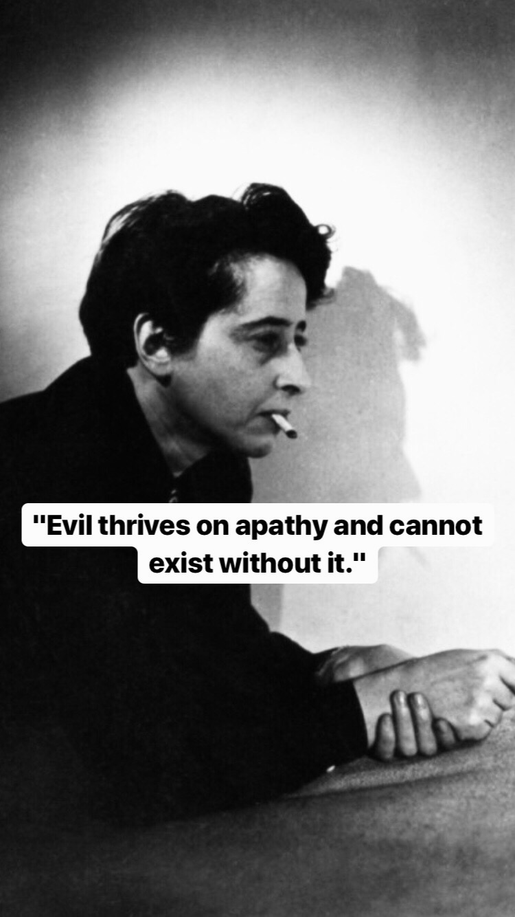 Photo of Hannah Arendt