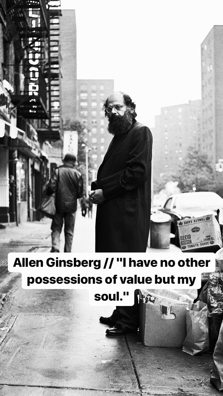 Photo of Allen Ginsberg