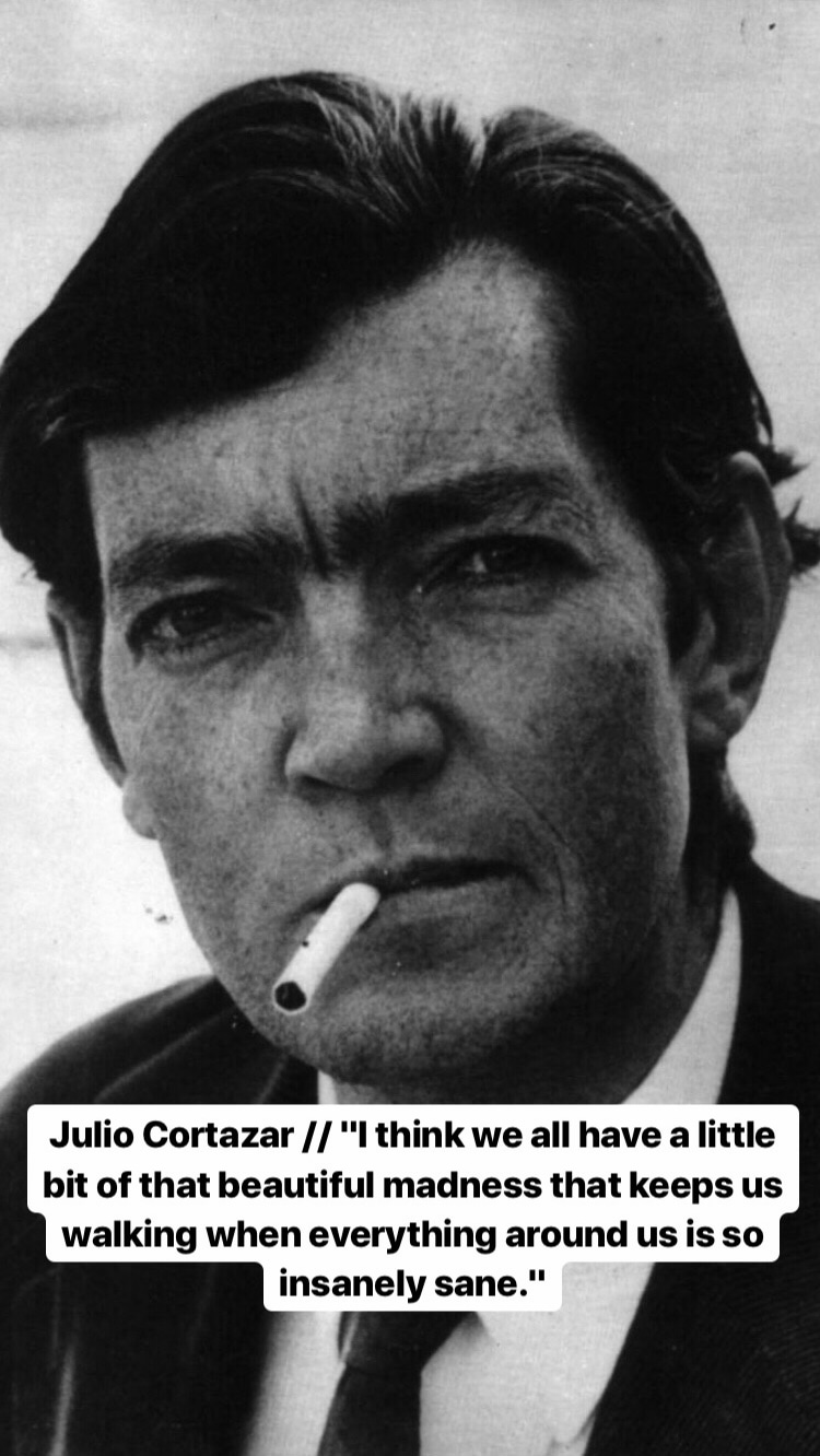 Photo of Julio Cortazar