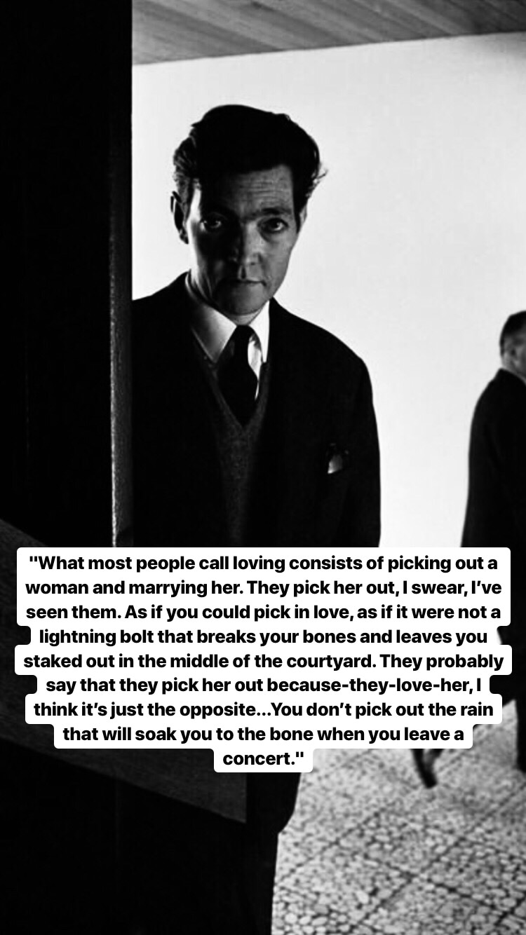 Photo of Julio Cortazar