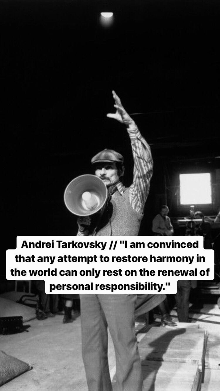 Photo of Andrei Tarkovsky