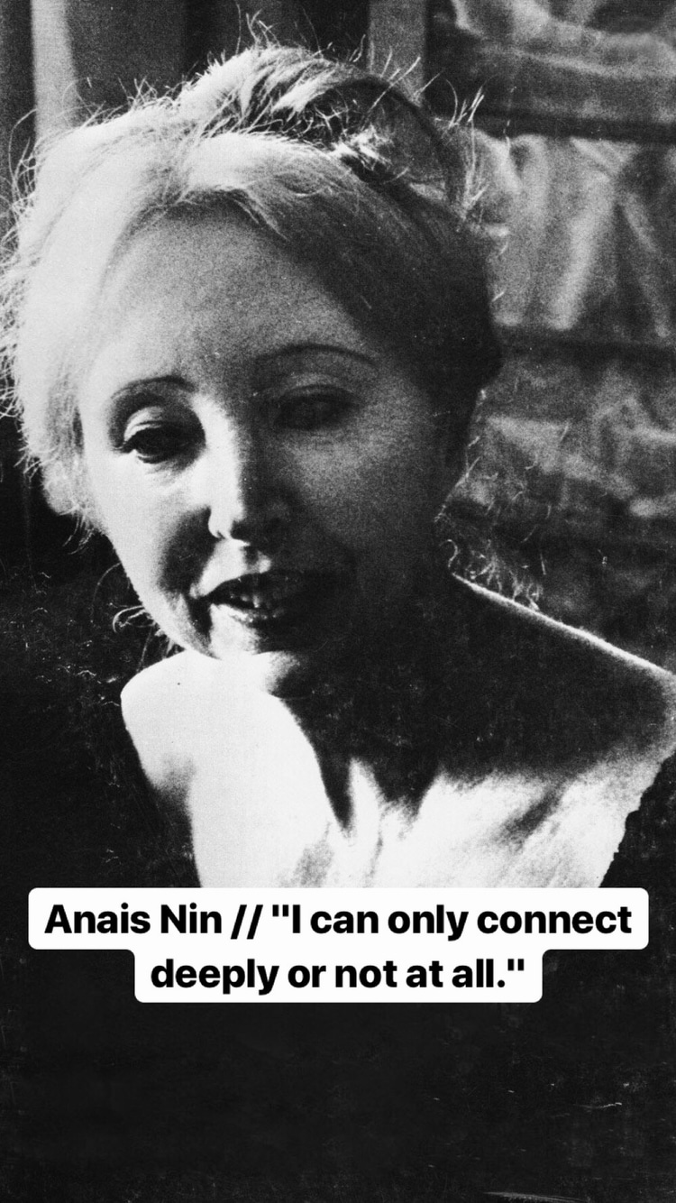 Photo of Anais Nin