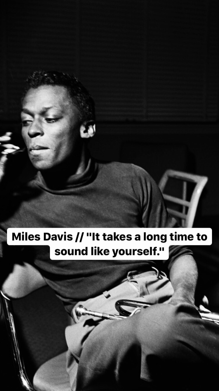 Photo of Miles Davis