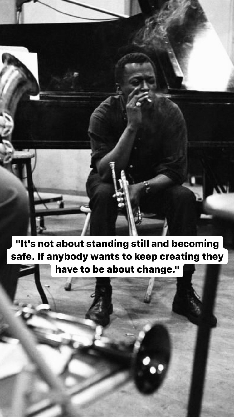 Photo of Miles Davis