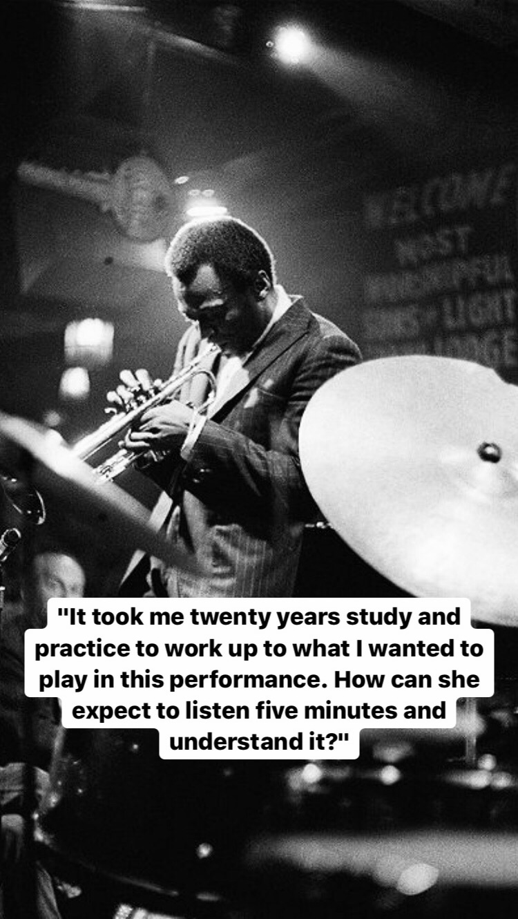 Photo of Miles Davis