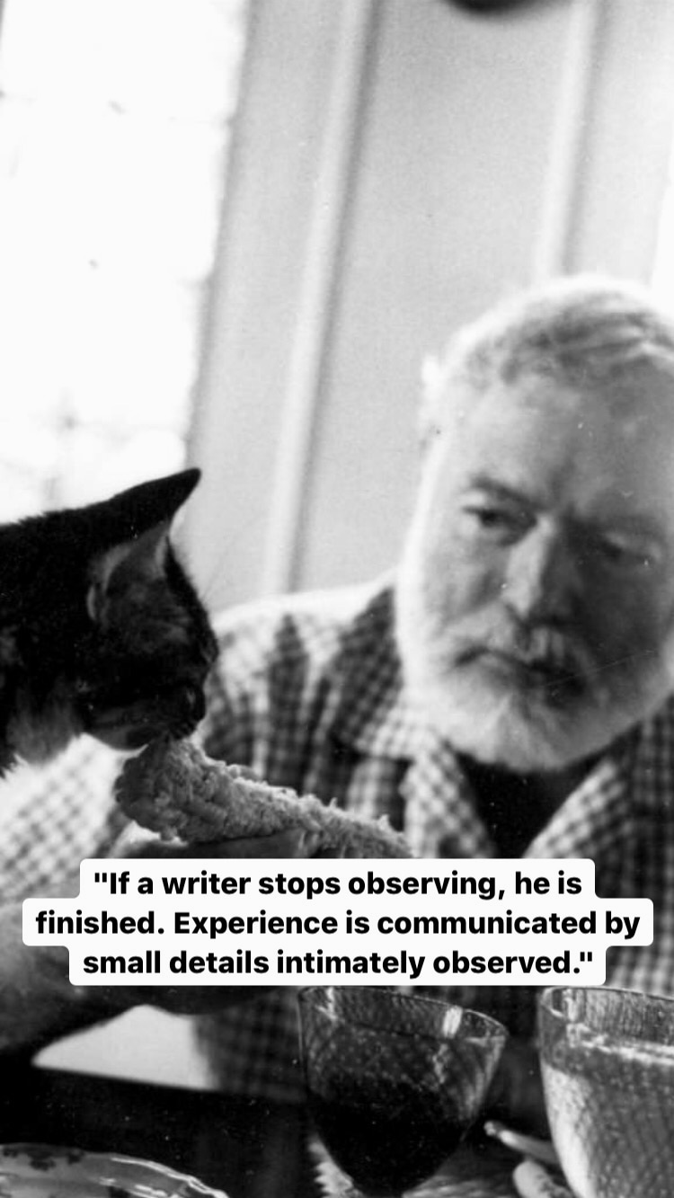 Photo of Ernest Hemingway
