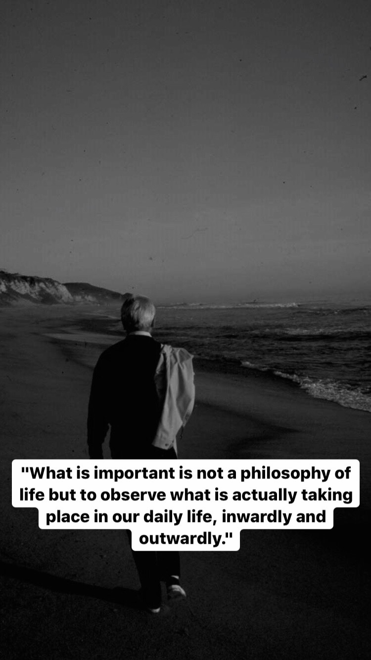 Photo of J. Krishnamurti