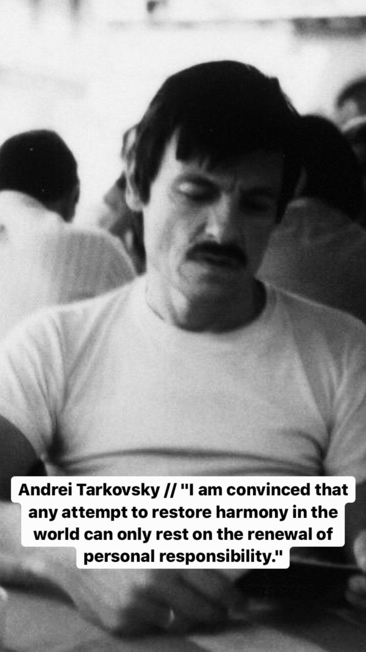 Photo of Andrei Tarkovsky