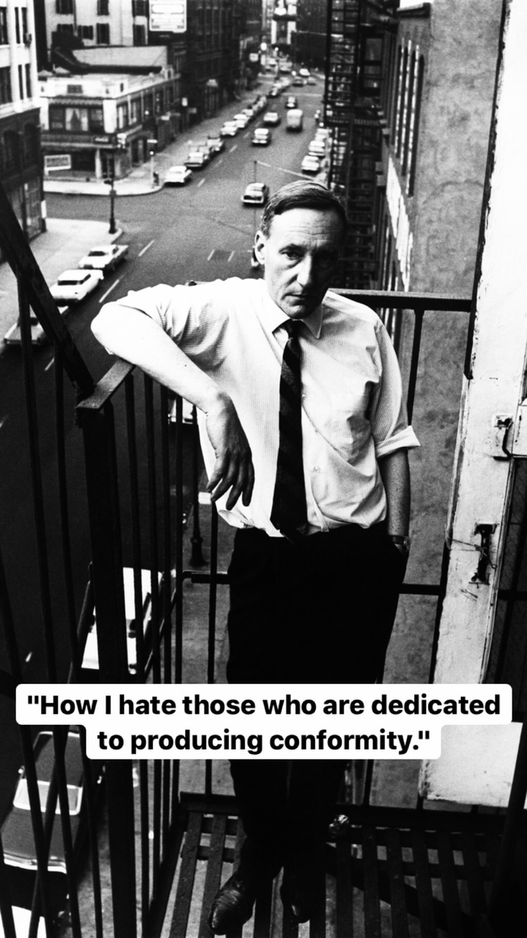 Photo of William S. Burroughs