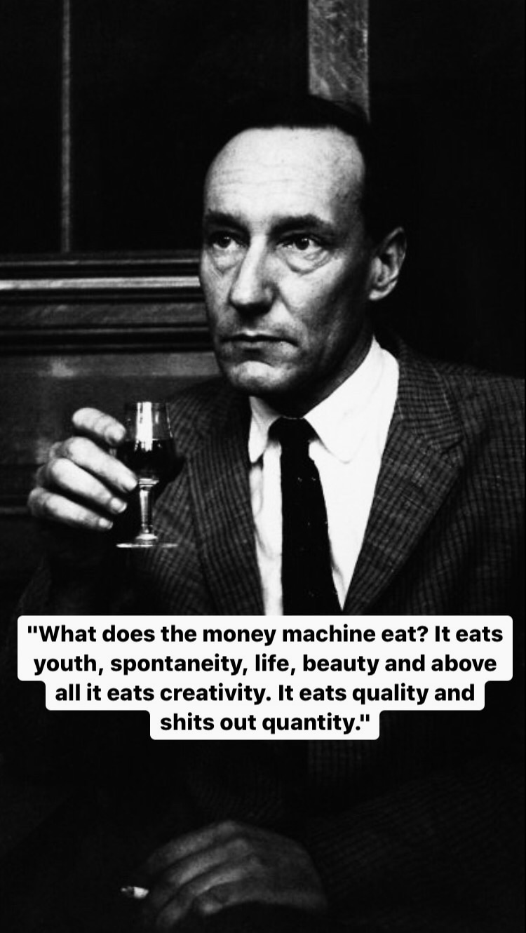 Photo of William S. Burroughs