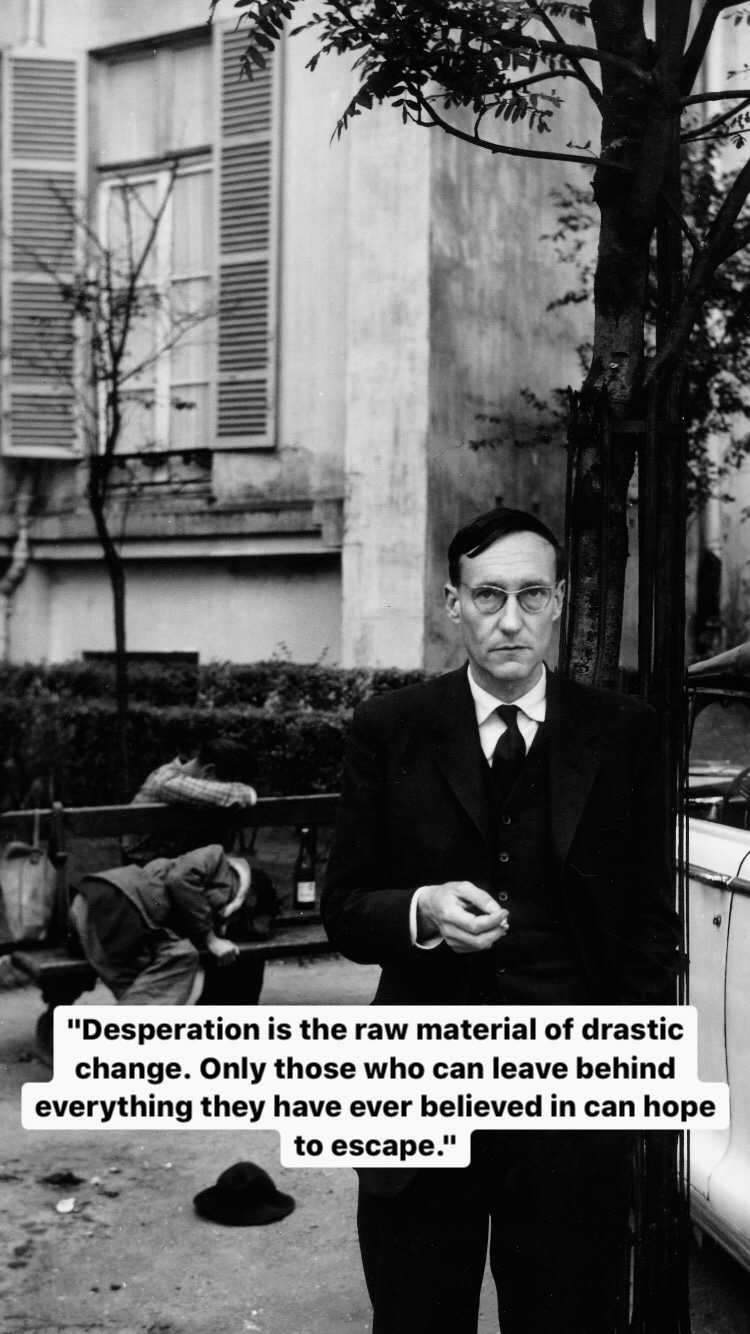 Photo of William S. Burroughs