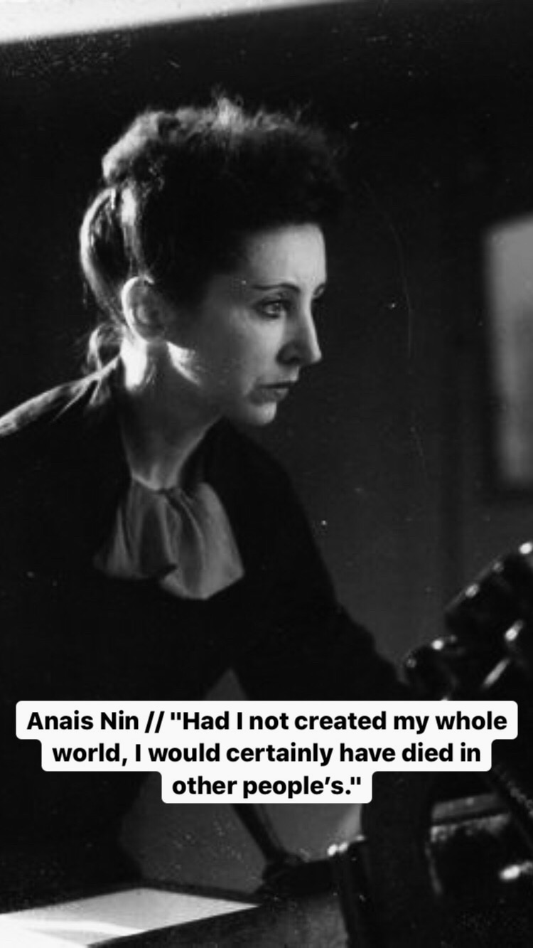 Photo of Anais Nin