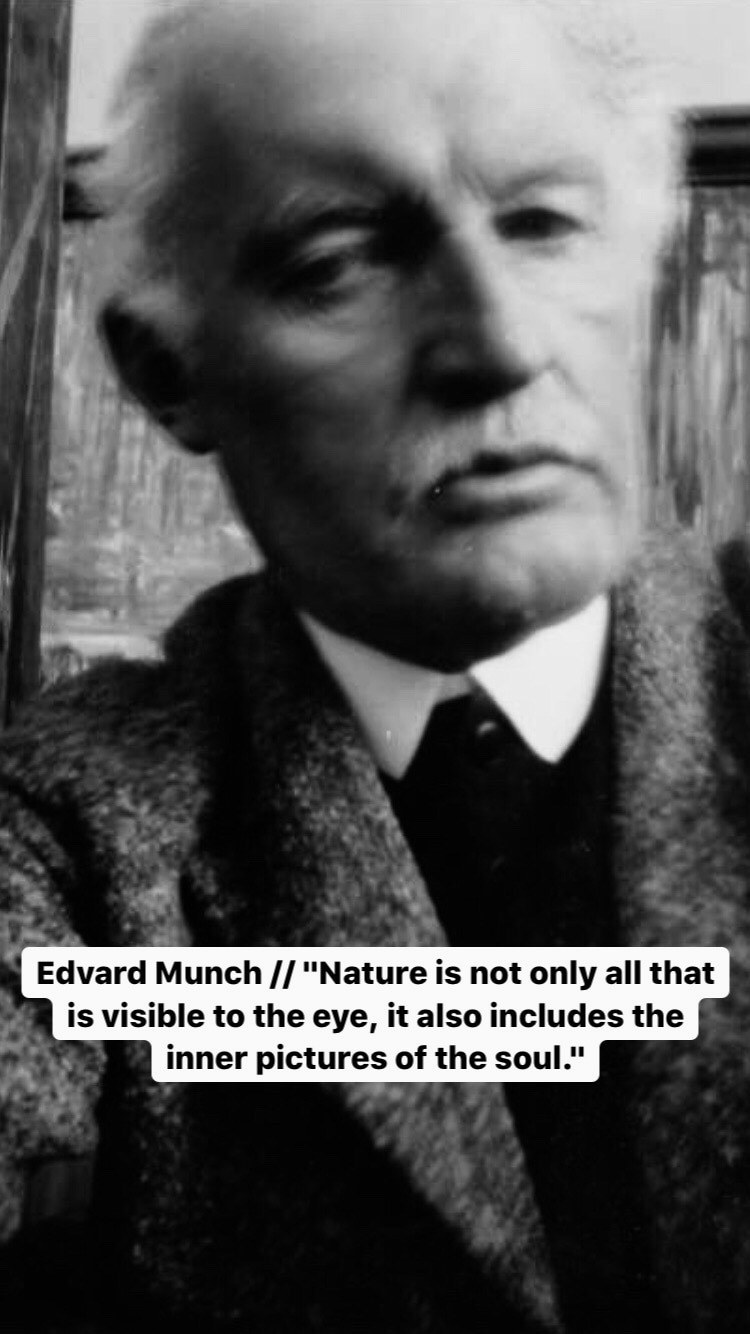 Photo of Edvard Munch