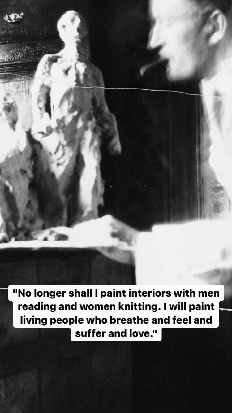 Photo of Edvard Munch