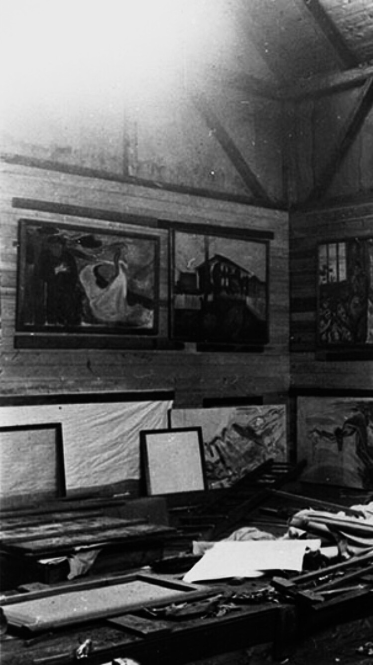 Photo of Edvard Munch