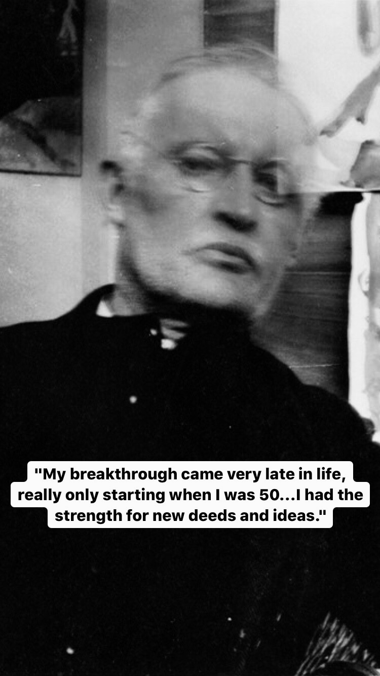 Photo of Edvard Munch