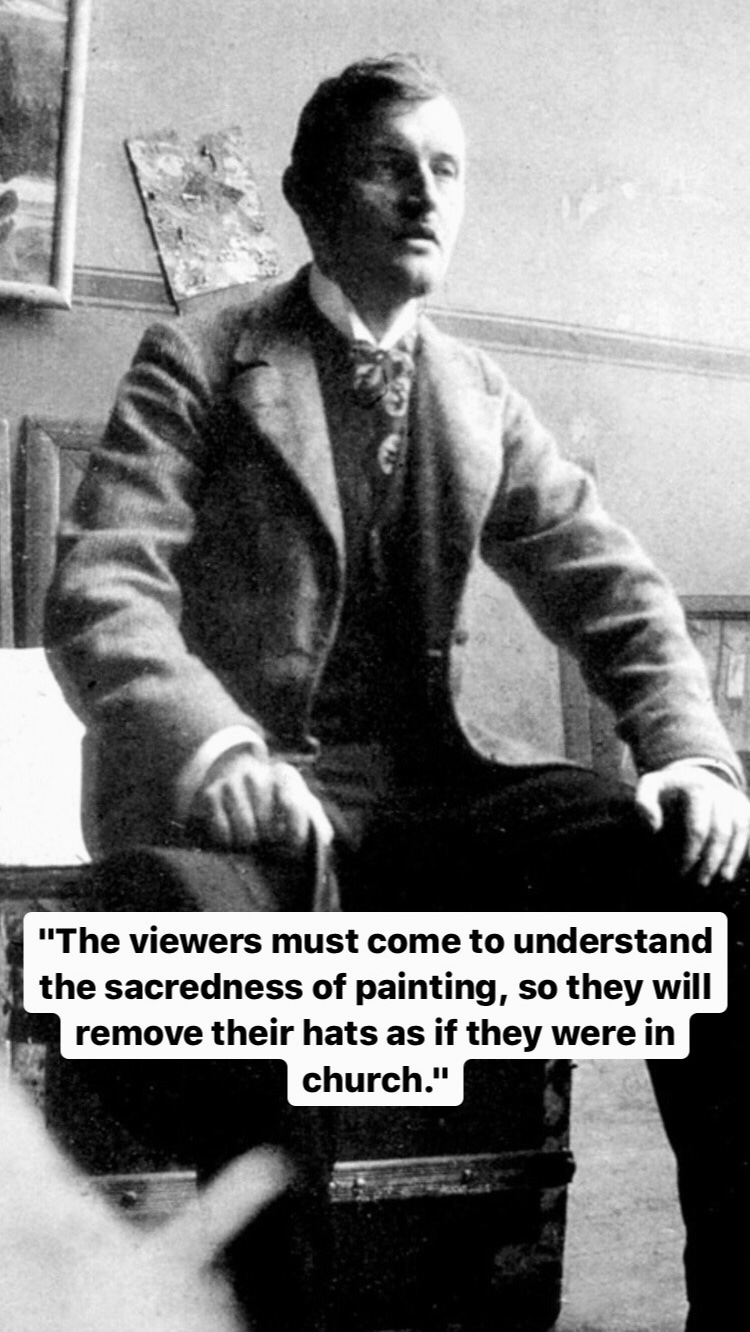 Photo of Edvard Munch