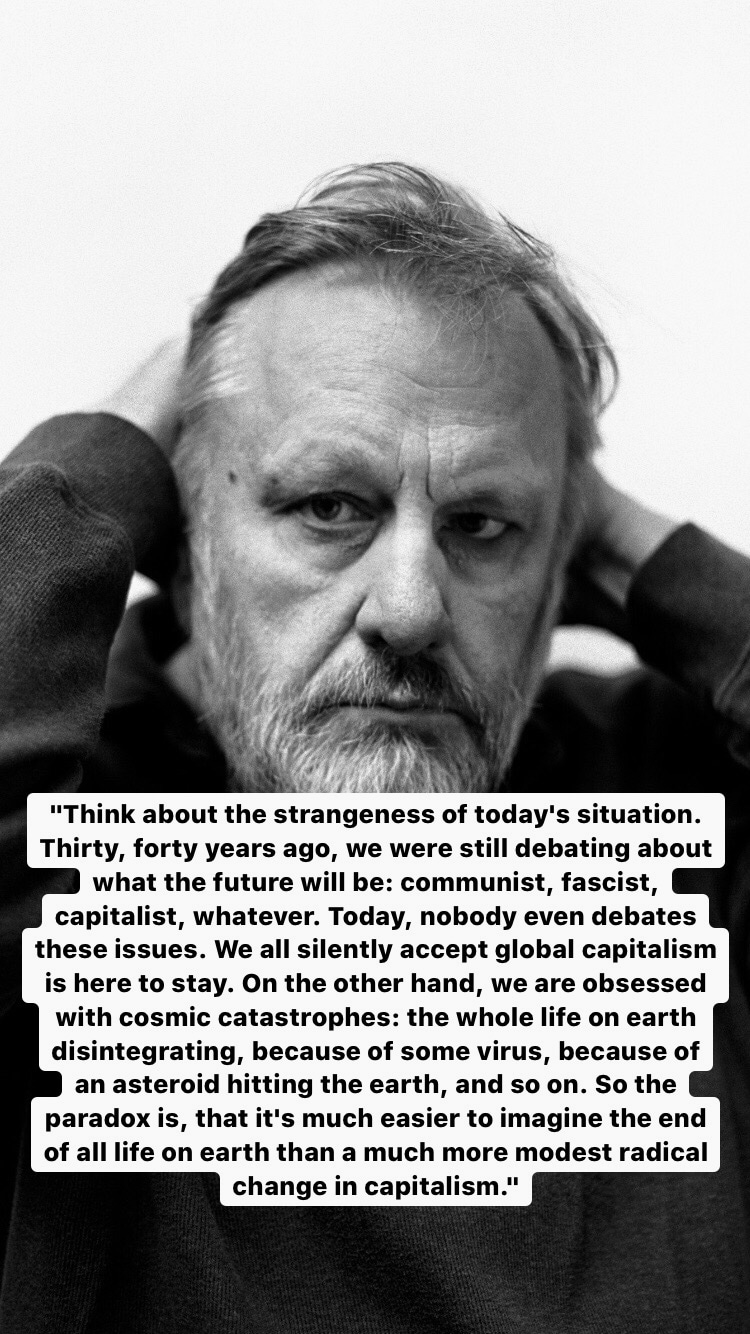 Photo of Slavoj Zizek