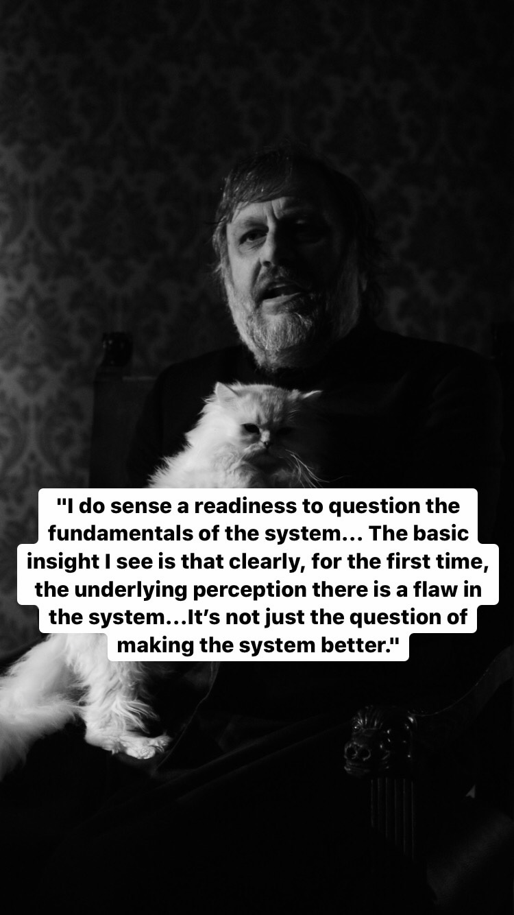 Photo of Slavoj Zizek