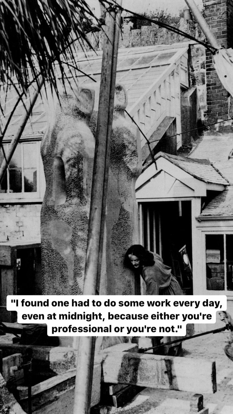 Photo of Barbara Hepworth