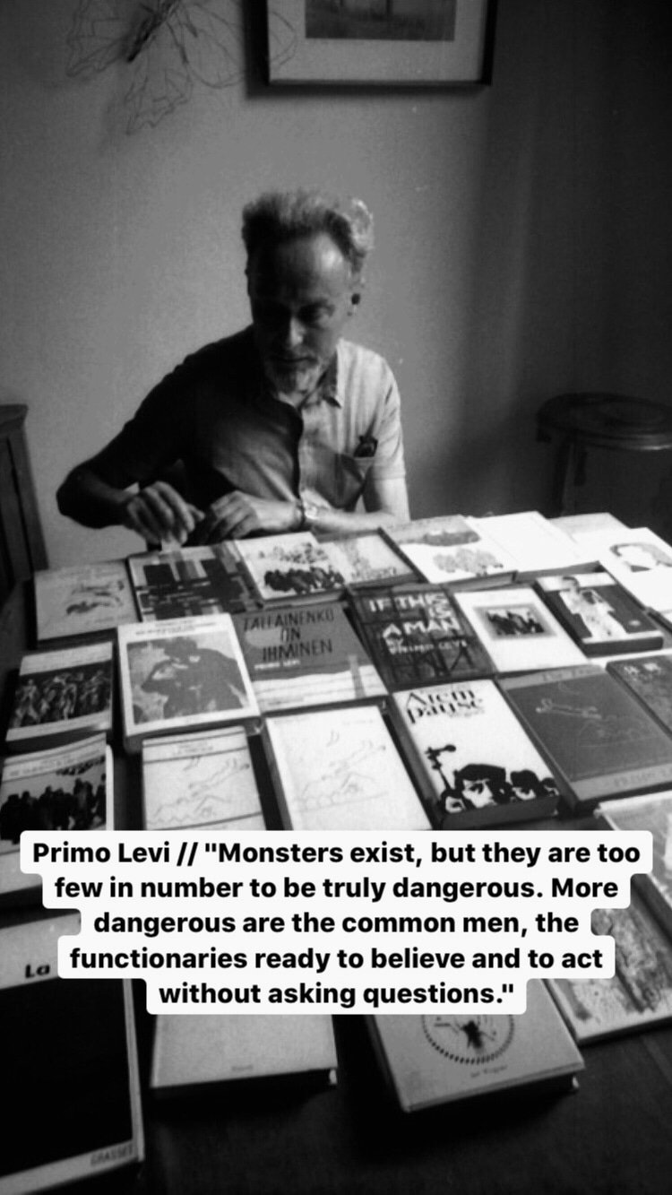 Photo of Primo Levi