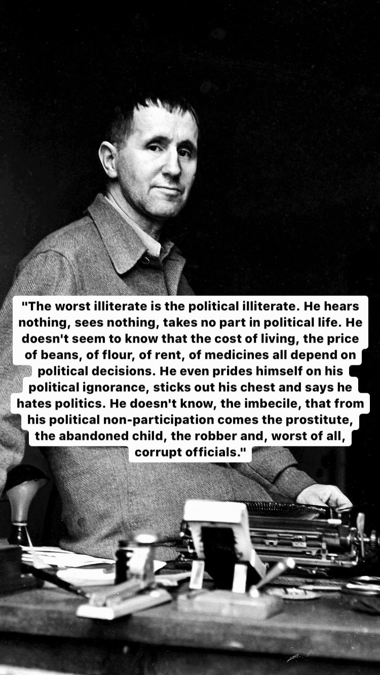 Photo of Bertolt Brecht