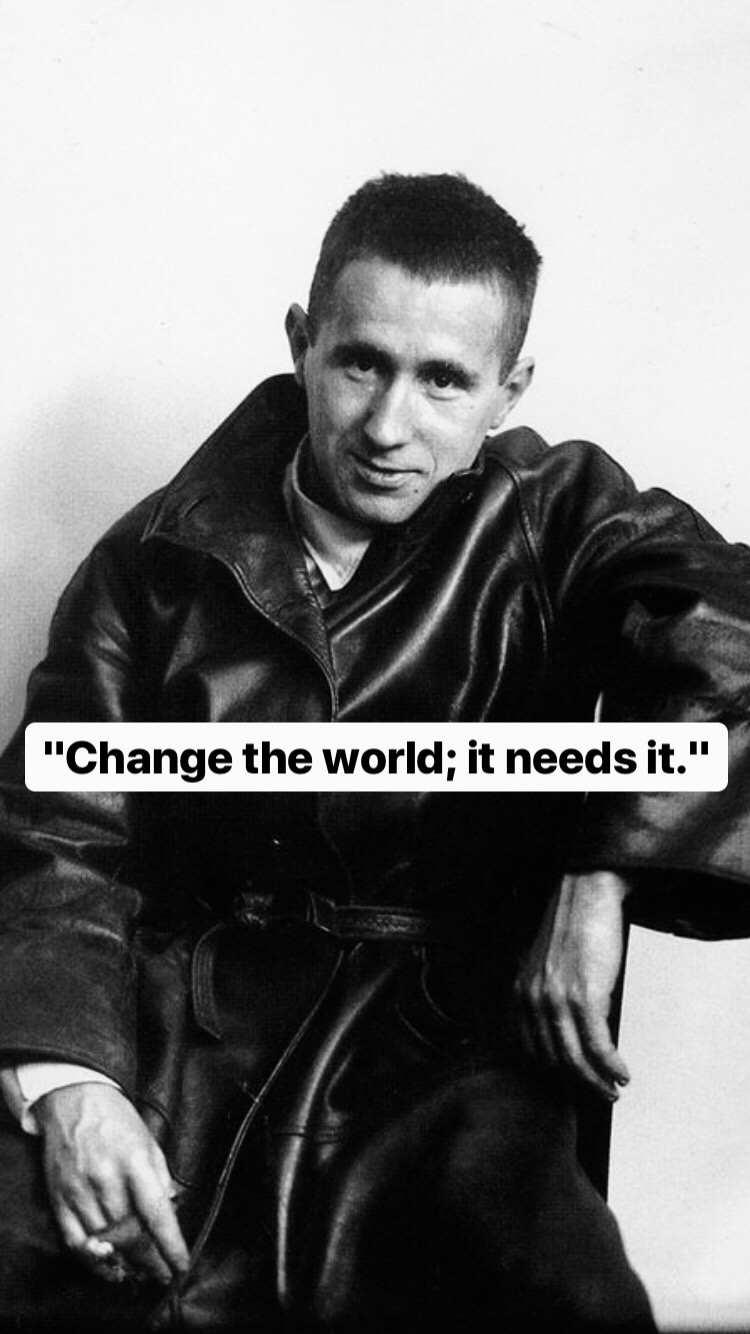 Photo of Bertolt Brecht